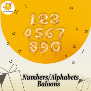Number/Alphabet Balloons